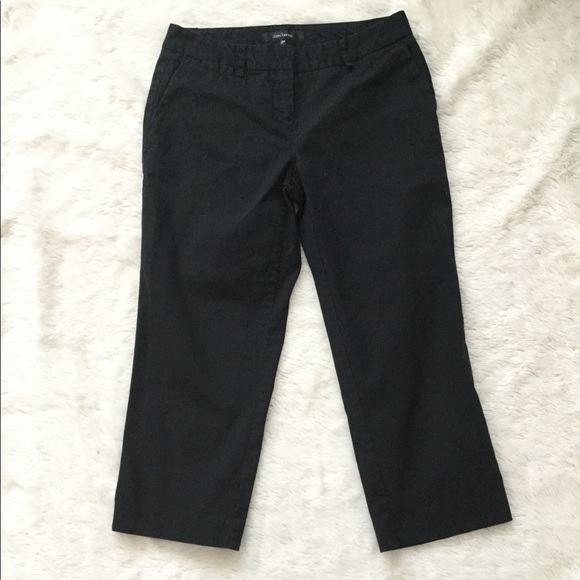 Daisy Fuentes black cropped pants - Picture 3 of 6